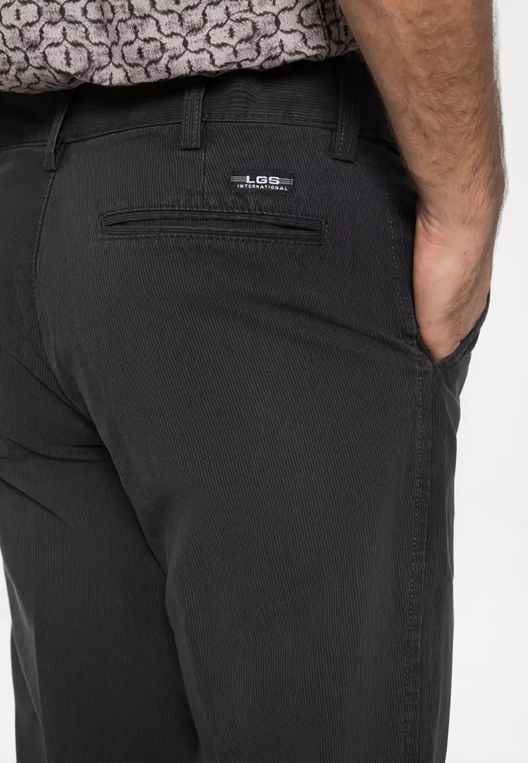 LGS - Celana Panjang Casual - Celana Chinos - Hitam - CCT.338.027.221.C