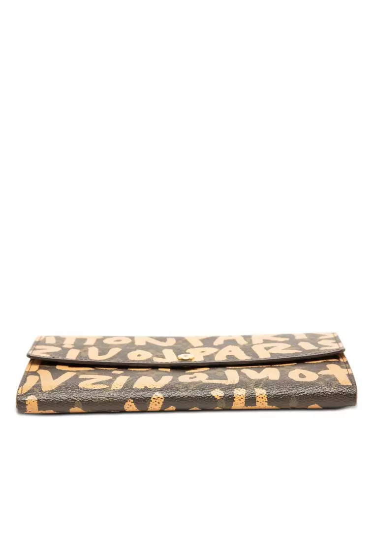 Pre-Loved Louis Vuitton Stephen Sprouse Monogram Graffiti Porte Monnaie Credit