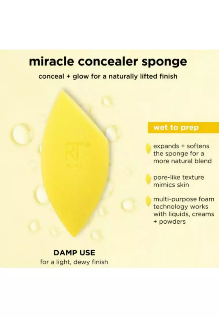 Real Techniques 100092 Miracle Concealer Sponge