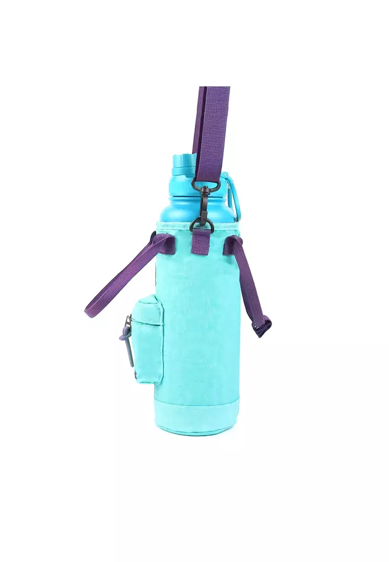 40oz Bottle Bag Teal/Violet