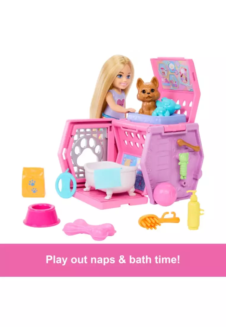 Chelsea Puppy Carrier Playset
