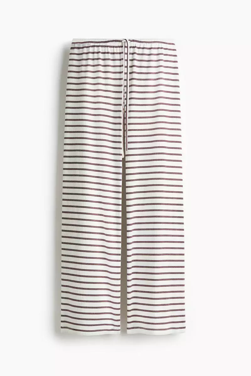 Cotton-blend trousers