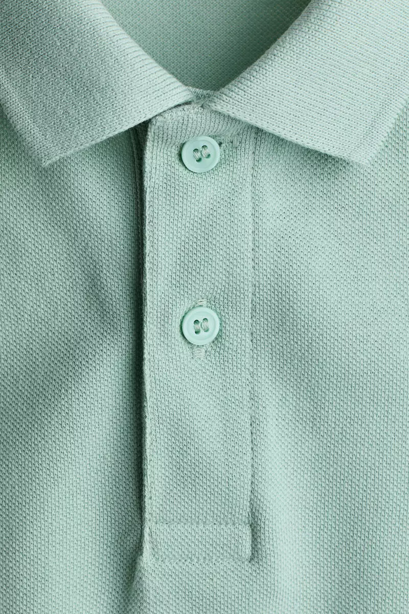 2-pack cotton piqué polo shirts