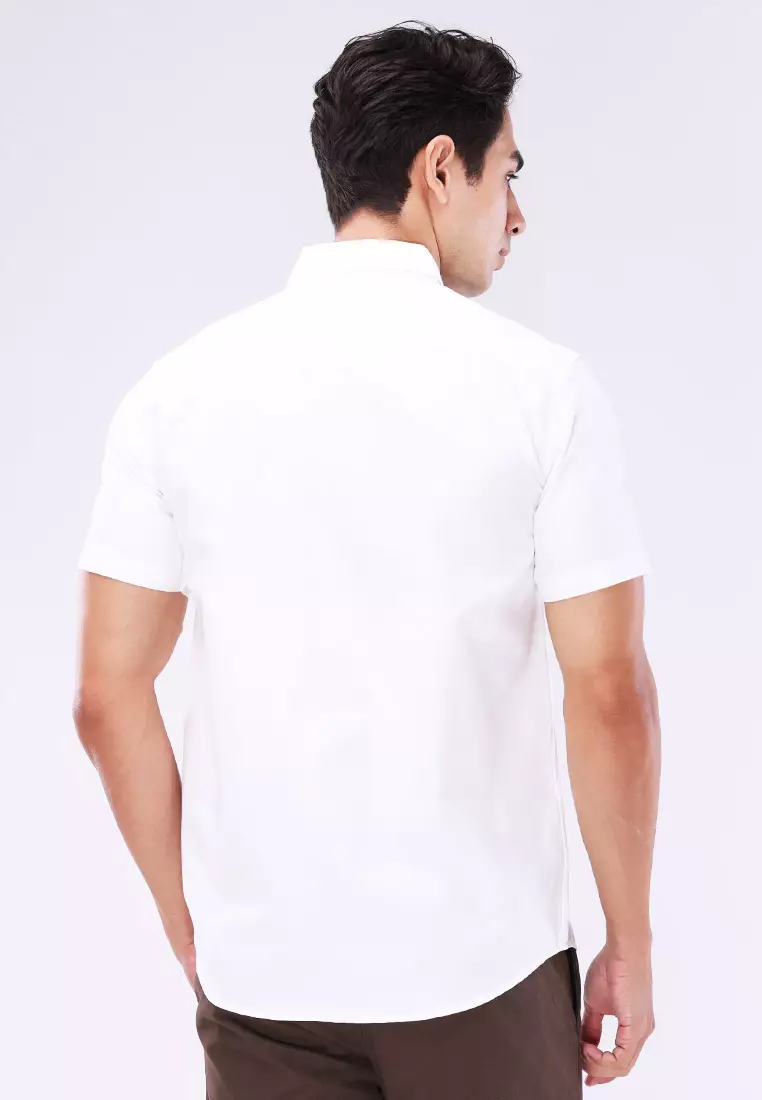 Woven Polo Short Sleeve