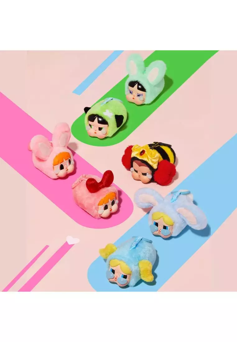 Pop Mart CRYBABY x Powerpuff Girls Series - Vinyl Face Plush Selected - Buttercup