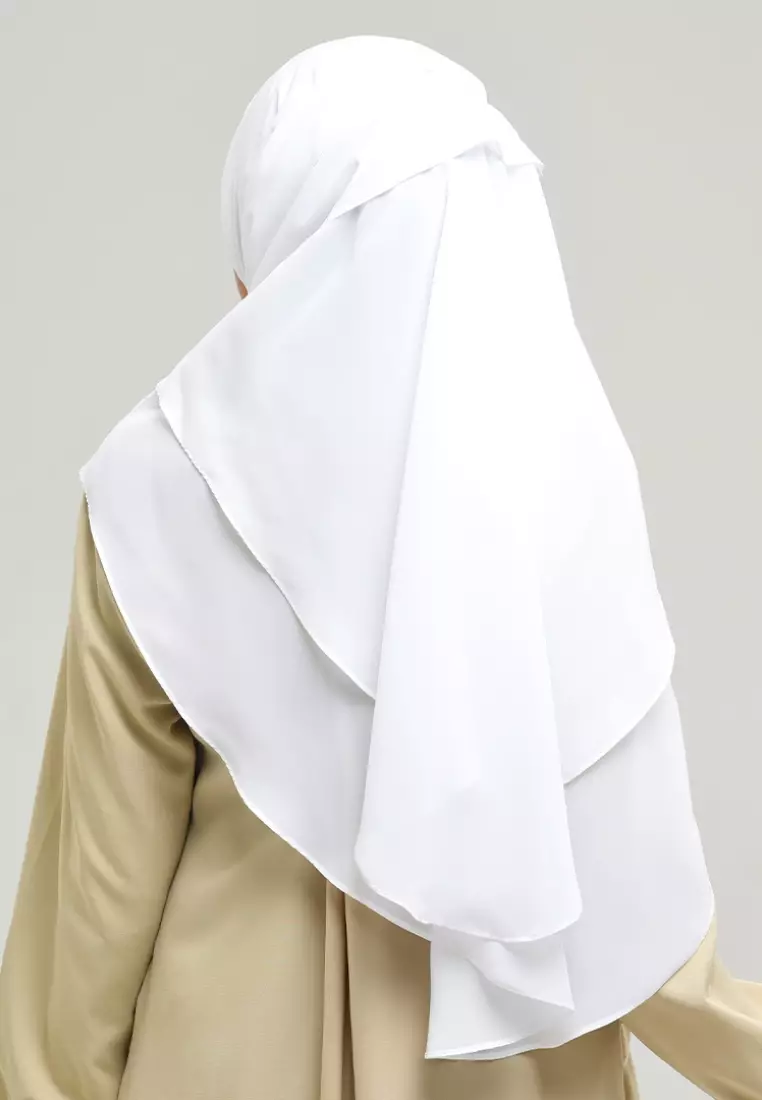 Rabbani - Kerudung Instan Dewasa Zagato - White