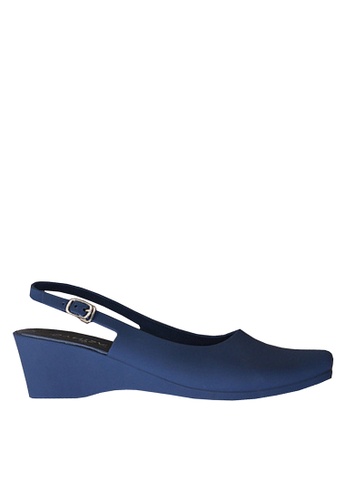 Twenty Eight Shoes blue VANSA Jelly Slingback Rain and Beach Sandals VSW-R521 370A6SHF1259D6GS_1