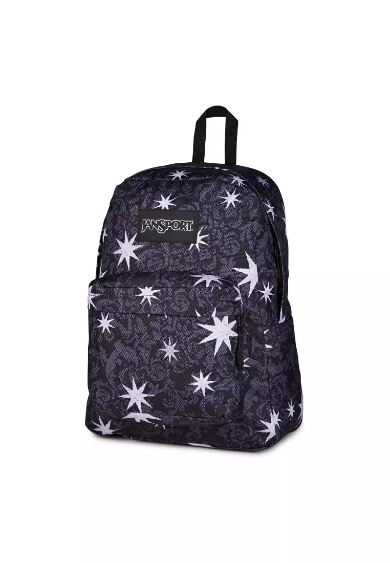 Jansport Superbreak Plus - Castle Tapesty Black/Charcoal/Silver