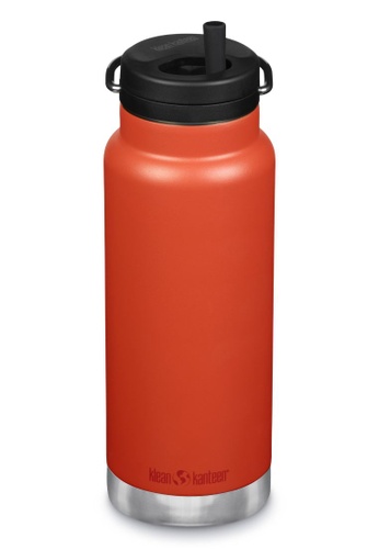 Klean Kanteen red Klean Kanteen Insulated Tkwide 32oz Water Bottle (with Twist Lid) (Tiger Lily) 36A37AC9E95D2EGS_1
