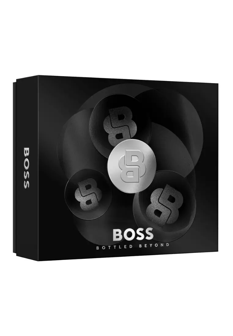 BOSS Bottled Beyond Eau de Parfum and Shower Gel for Men Trio Gift Set