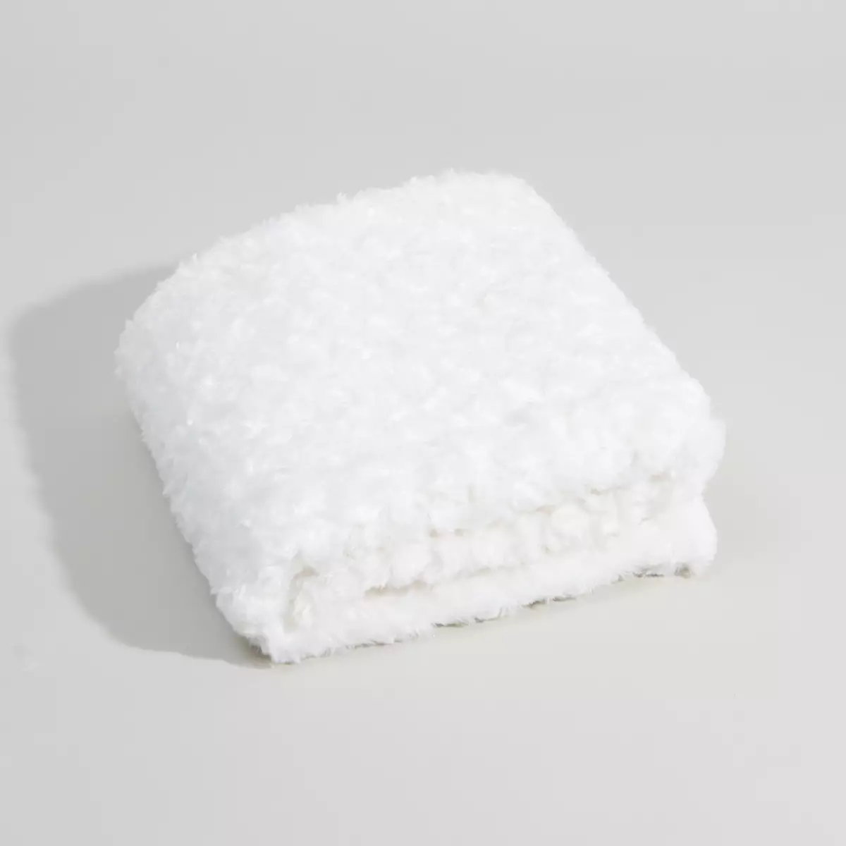 Juniors Suede Pom-Pom Detail Plush Blanket - 76x102 Cms, Babies