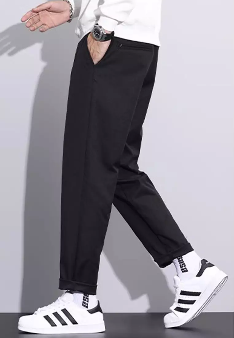Elasticated Waist Casual Pants