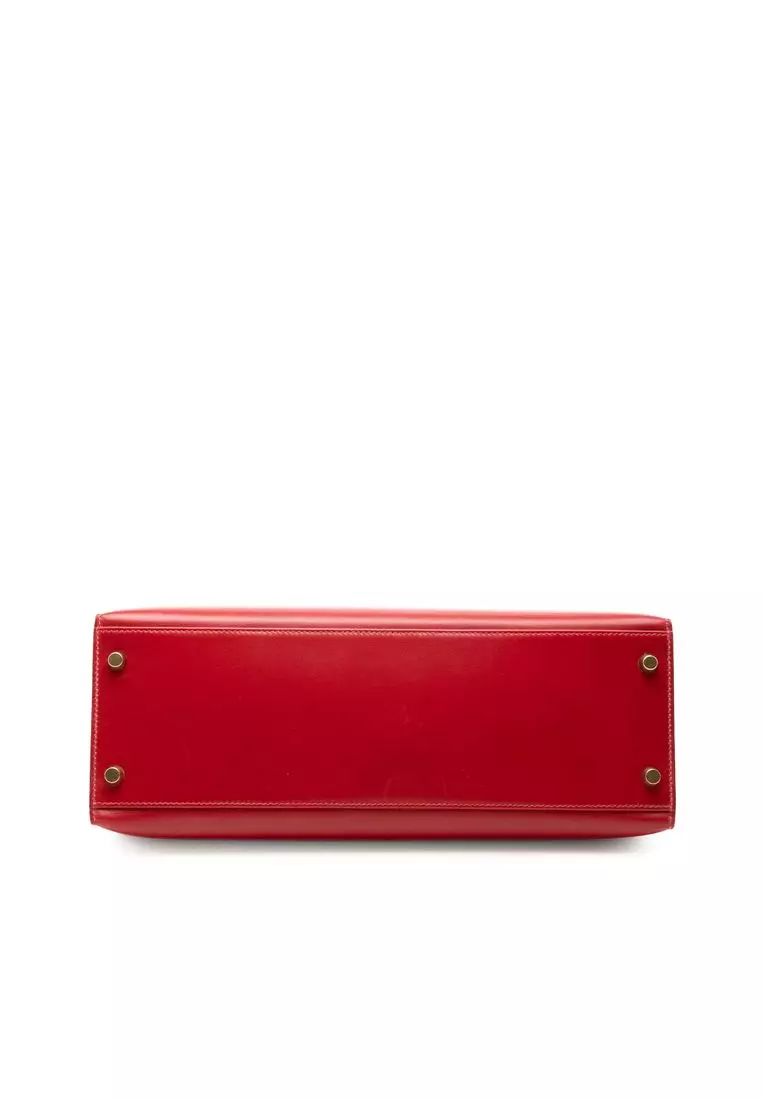 Pre-Loved Hermès Box Calf Kelly Sellier 32