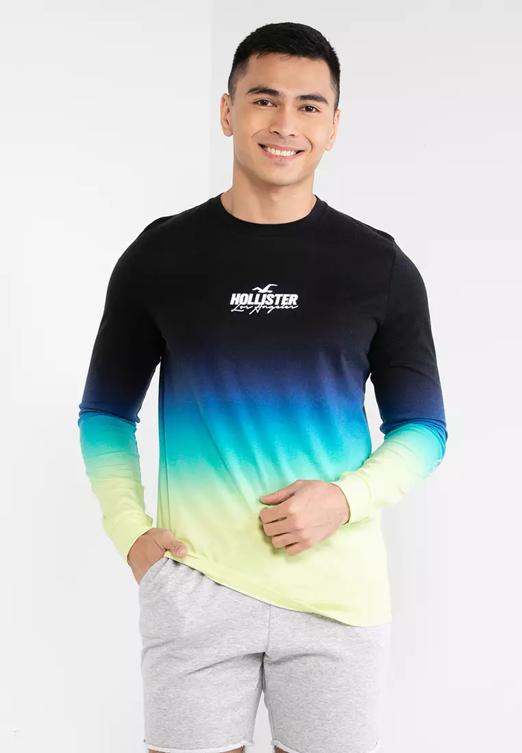 Hollister long on sale sleeve men