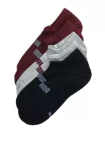 Wine/Grey Melange/Black