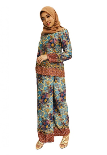 Buy Kamdar Baju Kurung Kedah Batik Jawa Online Zalora Malaysia