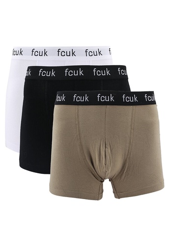French Connection multi 3 Pack FCUK Boxers 74054US7C7F041GS_1