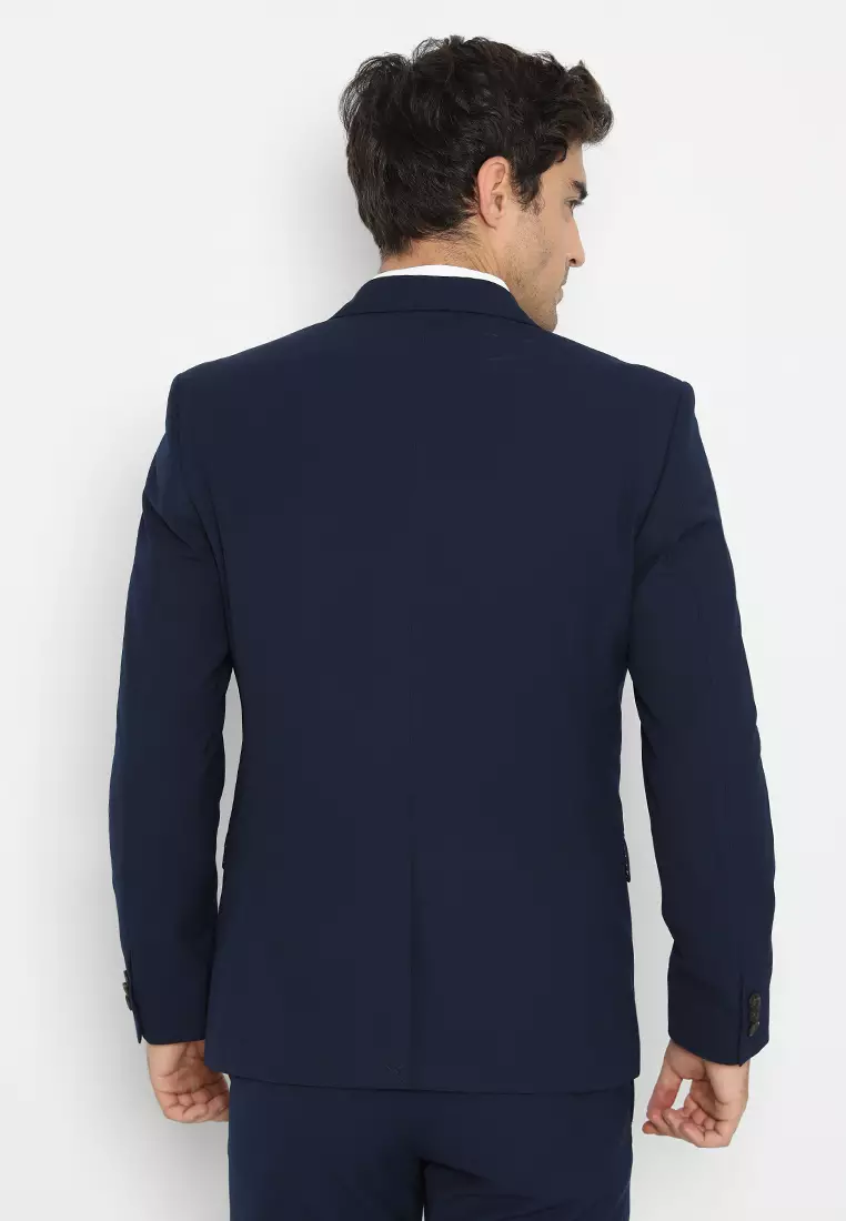 Jobb Camaro-T1 Jas Pria Slim Fit Navy 2023