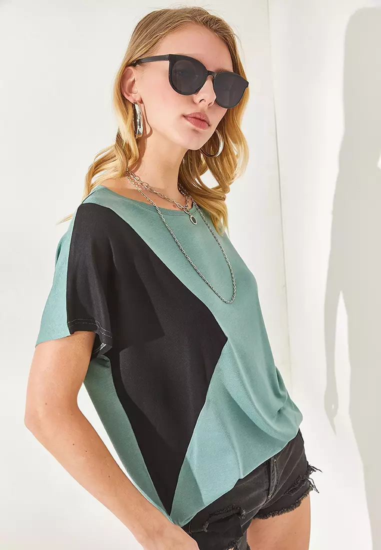 Buy Olalook Color Block Top 2026 Online | ZALORA