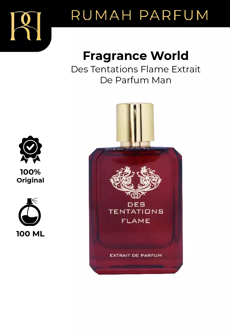 Fragrance World Des Tentations Flame Extrait De Parfum Man 100 ML