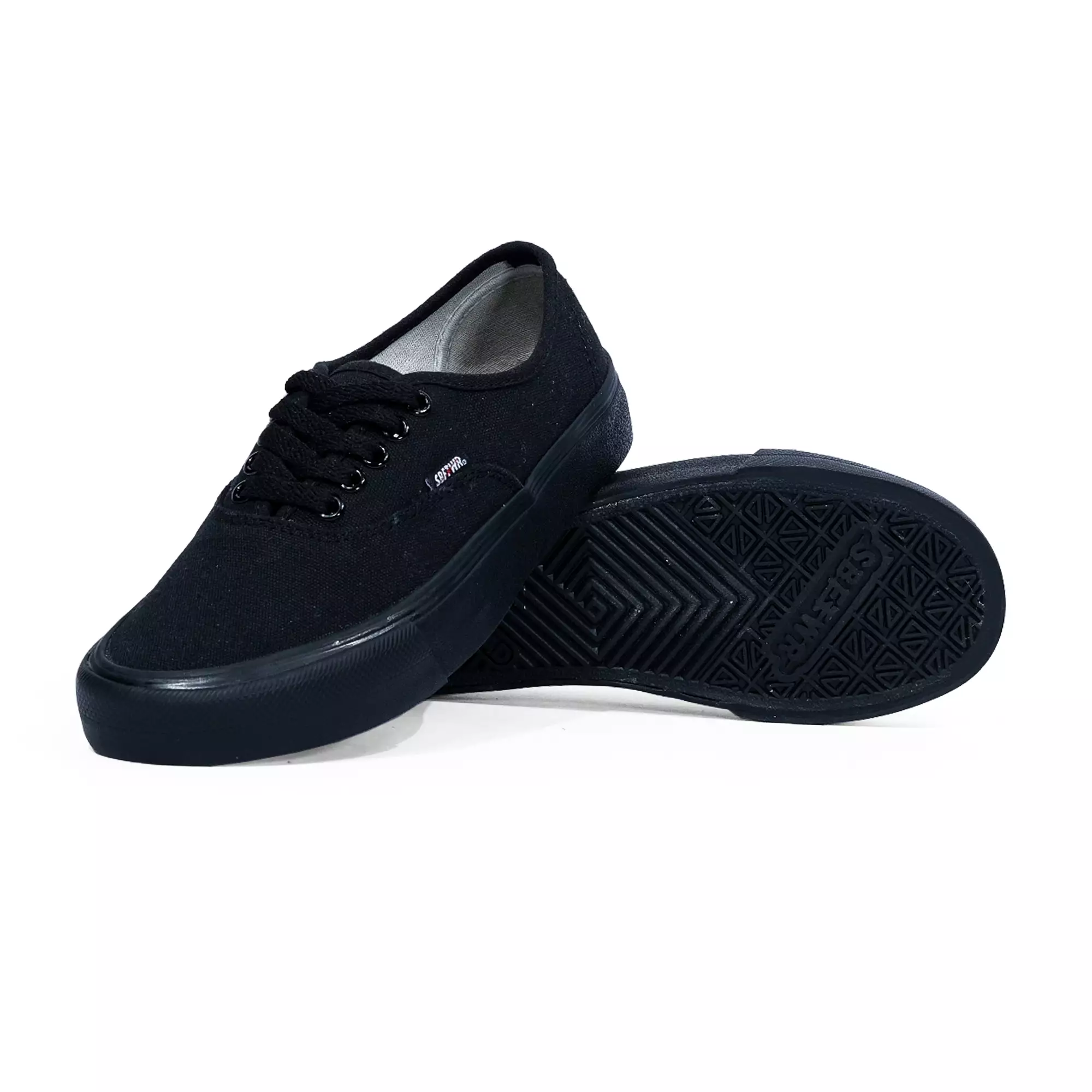 SABA Evermore  Low All Black - Sepatu Sneakers Casual Pria Wanita