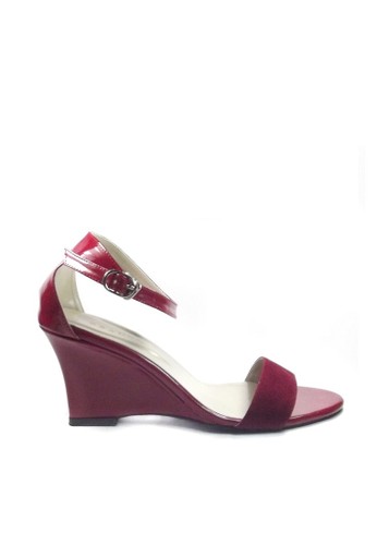 Jual Beauty Shoes Beauty Shoes 1388 Wedges Red Original Zalora Indonesia