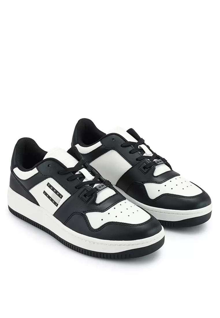 Tommy Hilfiger Colour Block Leather Sneakers Tommy Jeans Buy Tommy Hilfiger Online