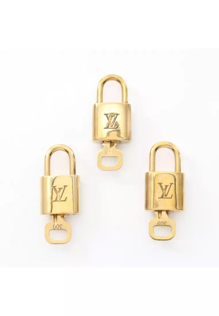 Buy Louis Vuitton Preloved Louis Vuitton padlock padlock gold With a