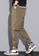 Trendyshop brown Drawstring Slim Casual Pants 6AE0AAA2380C6BGS_3