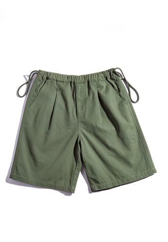 Twenty Eight Shoes green VANSA Casual Work Shorts VCM-St2101046 C41DBAAEC8328AGS_1