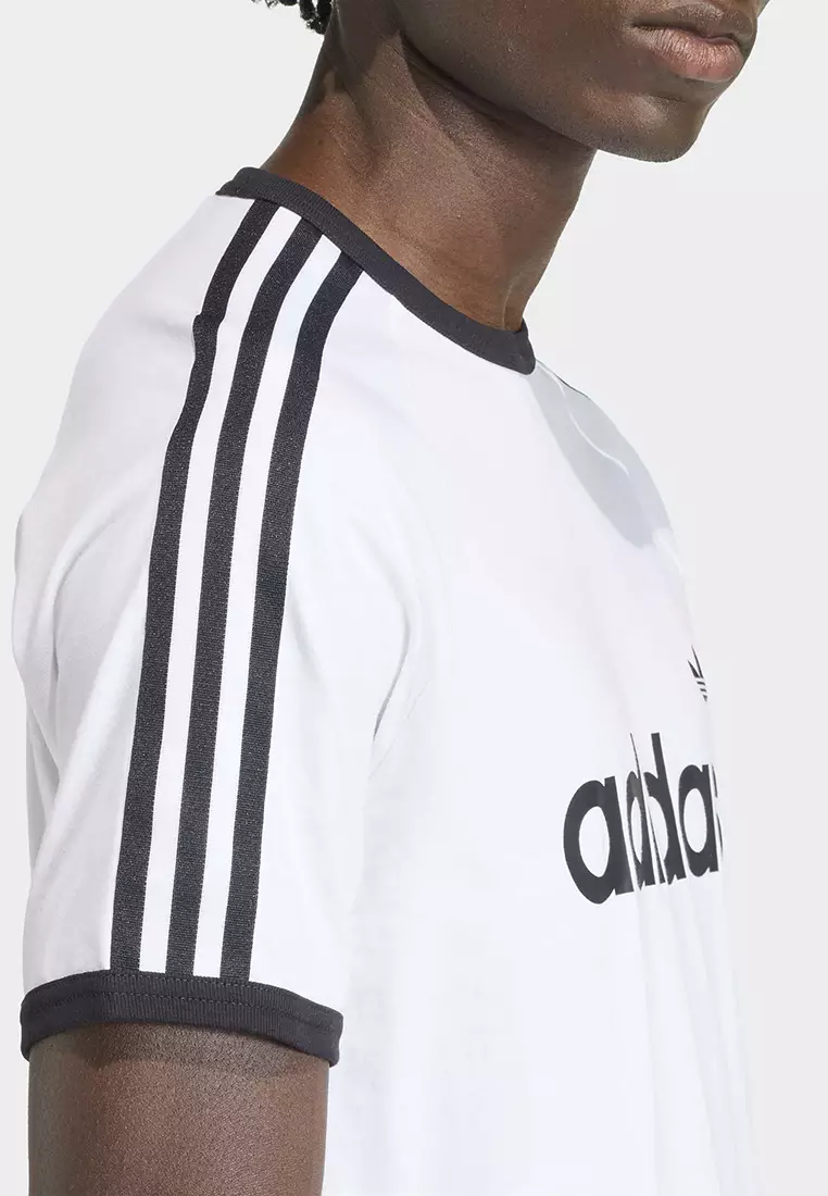 3-Stripes Slim Ringer T-Shirt