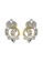 estele gold Estele Gold & Rhodium Plated CZ Flower Stud Earrings for Women 3A028AC651E2CAGS_1