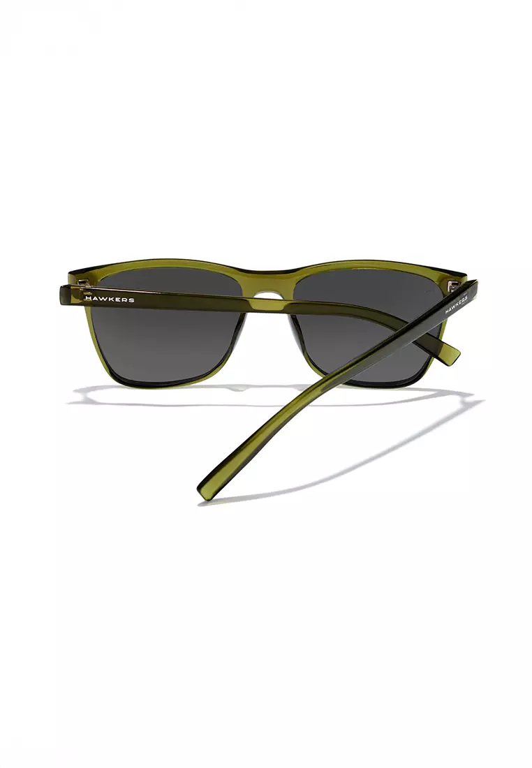 Wave - Polarized Green Dark Sunglasses for Men and Women, Unisex. Official Product Designed in Spain