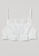 H&M white Flounce-Trimmed Crop Top DC54BAAD1BDF43GS_4