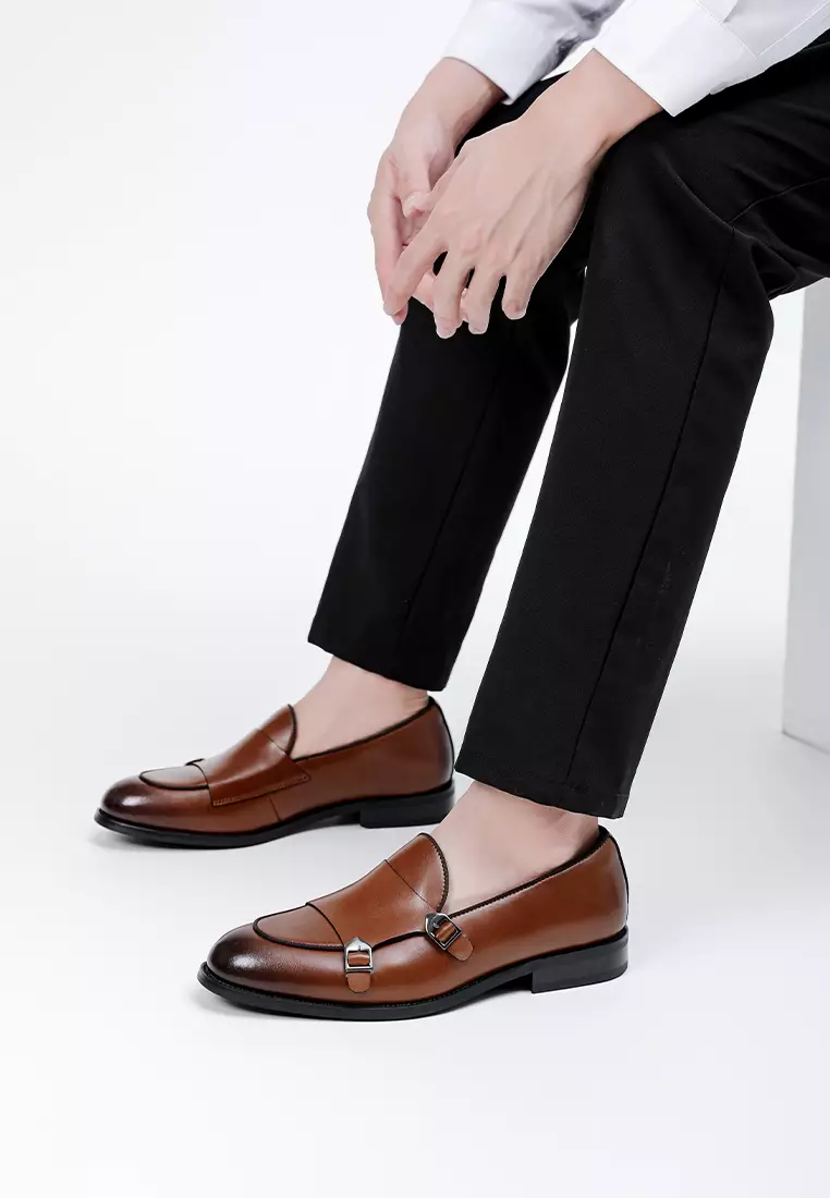 Buy Twenty Eight Shoes Business Leather Monk Strap Shoes MK5060-3