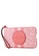 COACH pink Coach Dempsey Large Corner Zip Wristlet In Signature Jacquard With Stripe And Coach Patch - Pink 023E0ACEF1EAE2GS_2