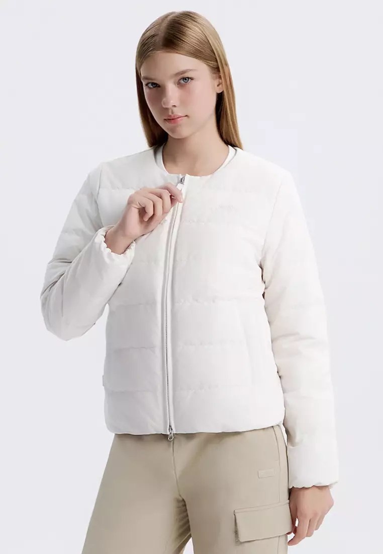 Women's HERON U-Neck Lightweight Down Jacket
