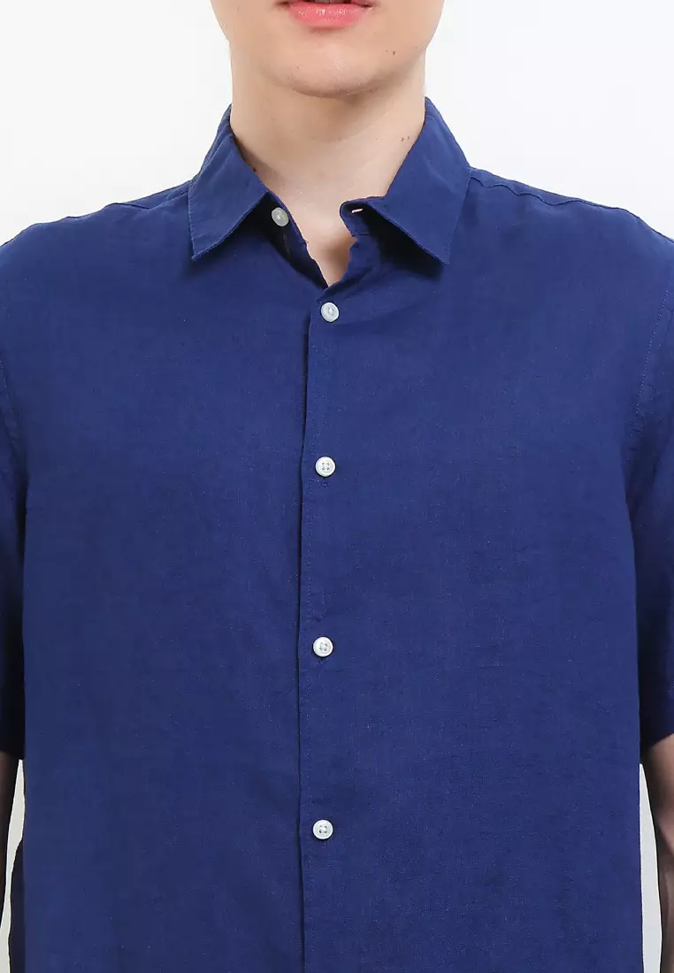 Easy Iron Pure Linen Shirt