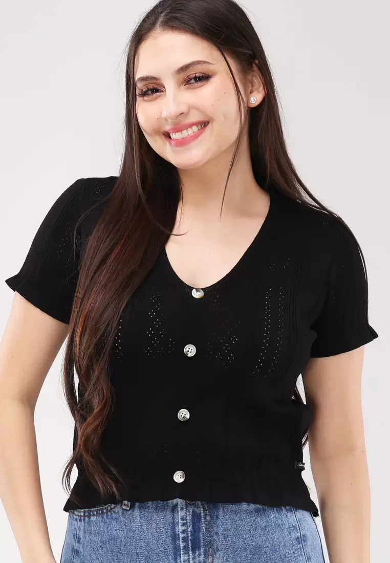 Knitted Textured Top