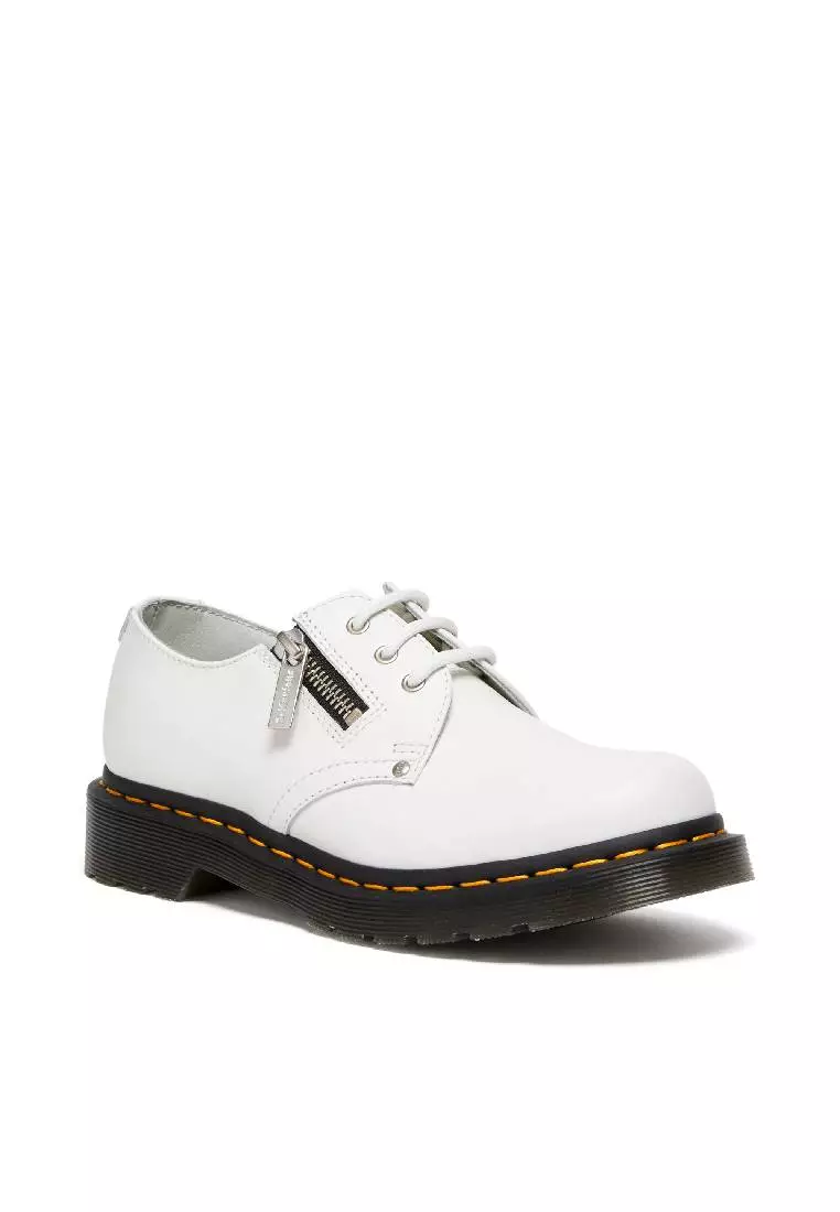 網上選購Dr. Martens 白色拉鏈8孔馬丁鞋2024 系列| ZALORA香港