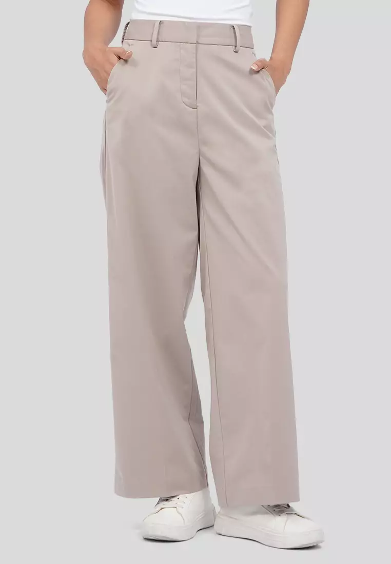 High Waist Wide Leg Pants