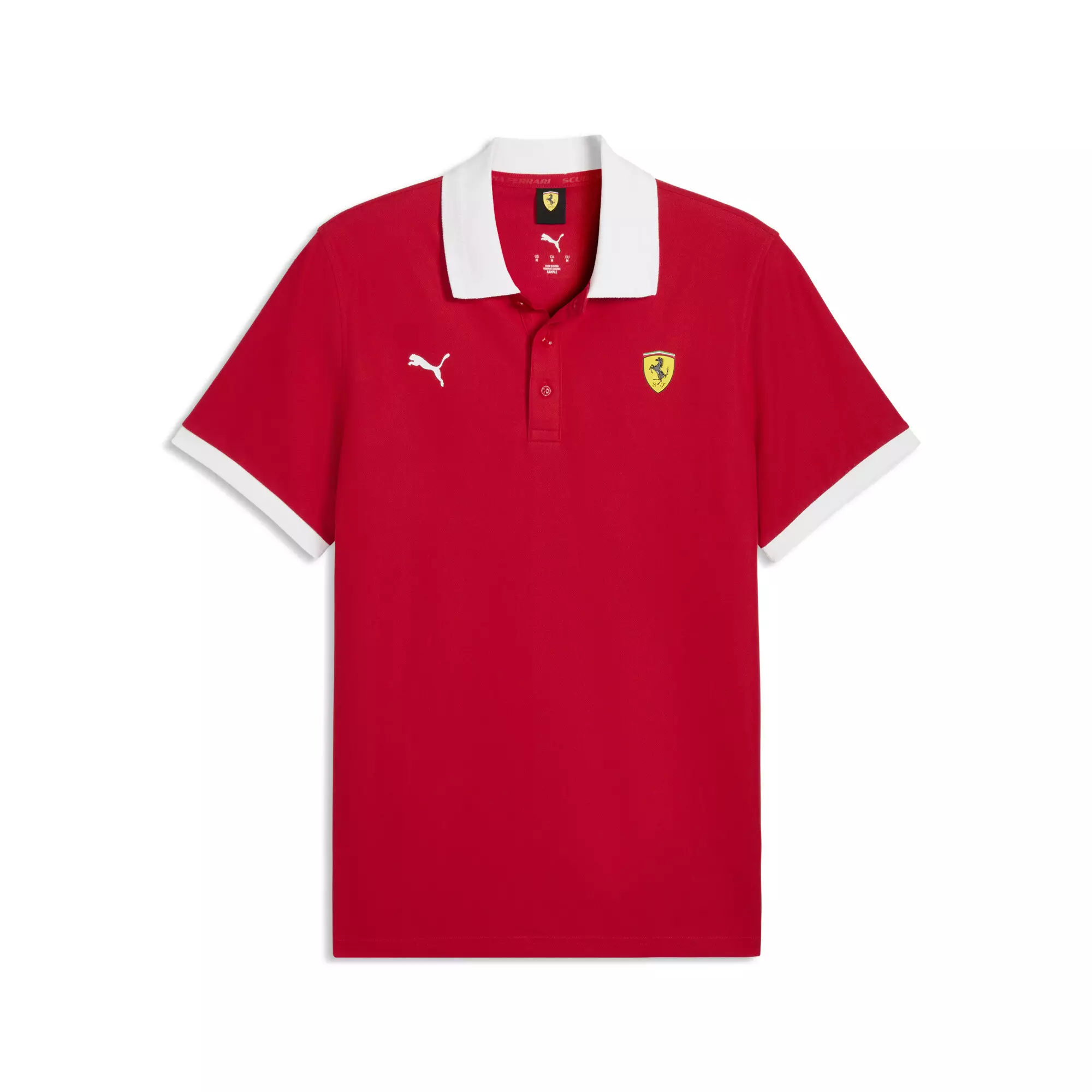 PUMA Scuderia Ferrari Men's Pique Polo