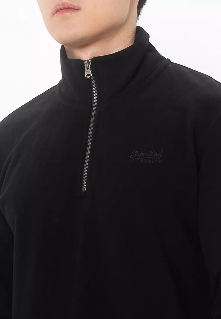 Essential Logo Henley Sweatshirt