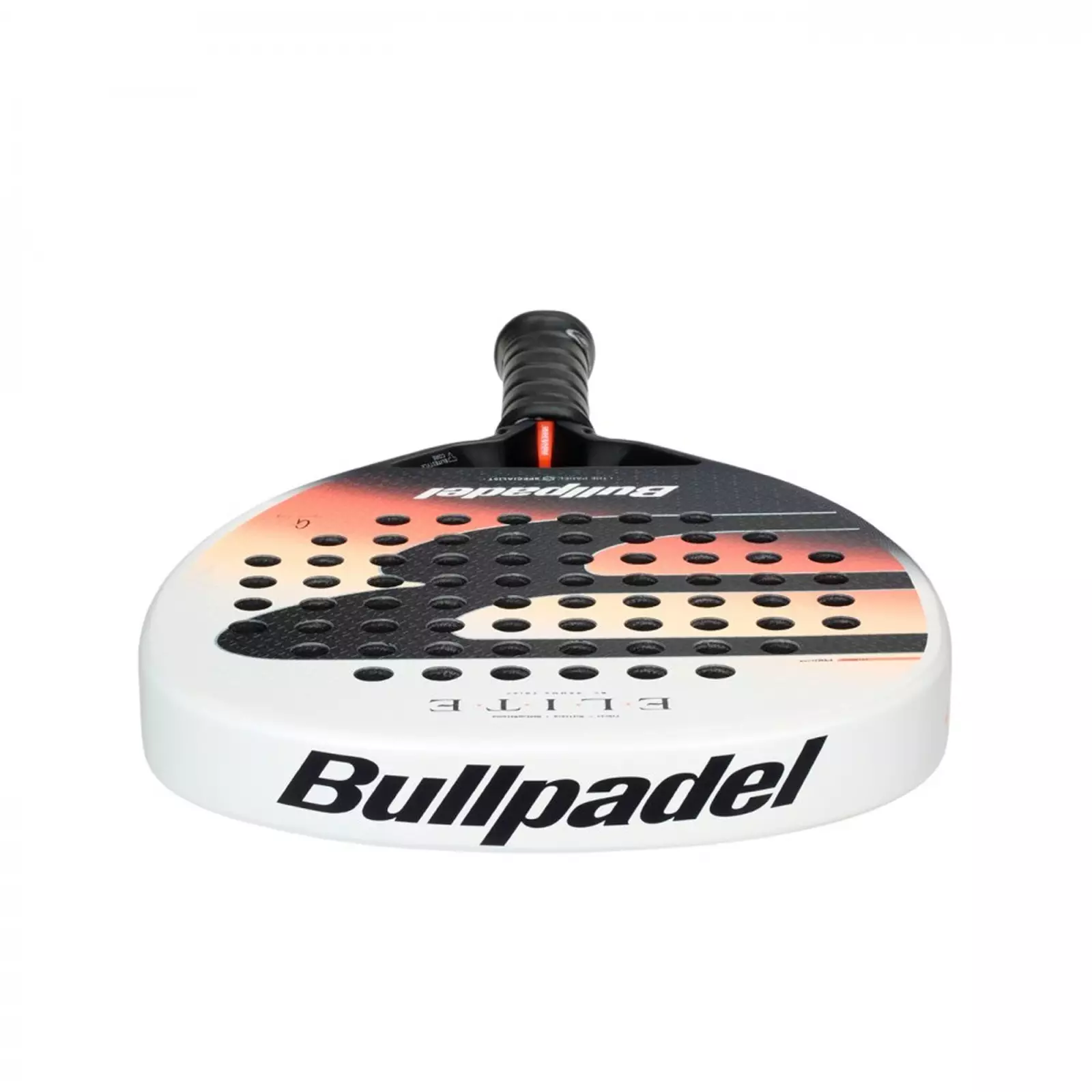 Raket Padel BULLPADEL Elite W 2026 345-350g Black White Orange