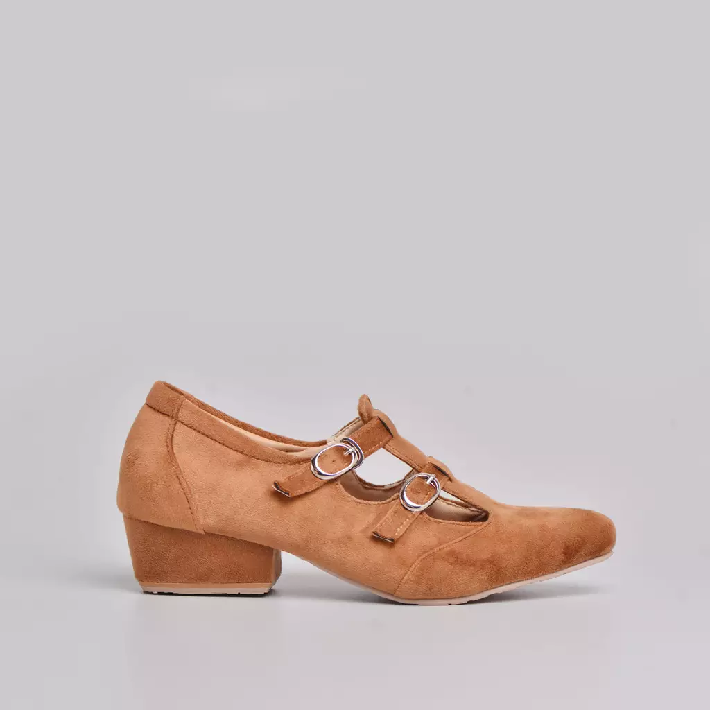 Adorable Projects - Adinda Heels Brown - Sepatu Wanita