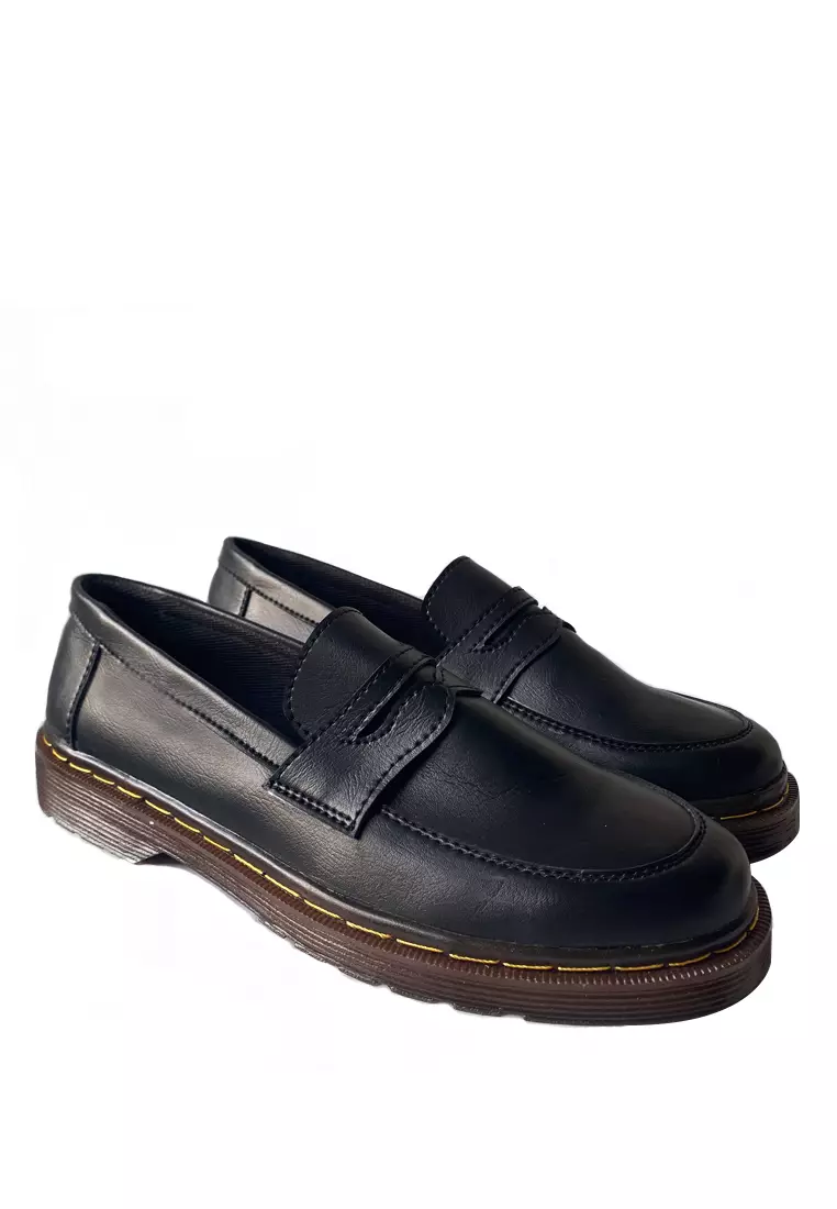 Country Boots Virgo Sepatu Boots Slip-on Black Unisex