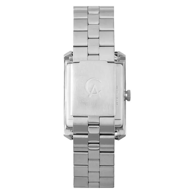 Jam Tangan Pria Alexandre Christie Primo Steel AC 1019 MD BSSSL Men SIlver Dial Stainless Steel Strap