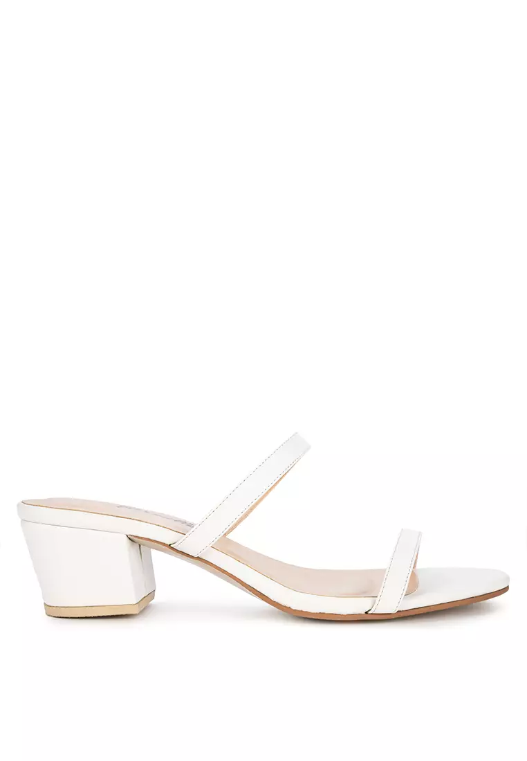 Discount on Carmelletes  shoes - SKU: Two-Strap Low Heeled Sandals
