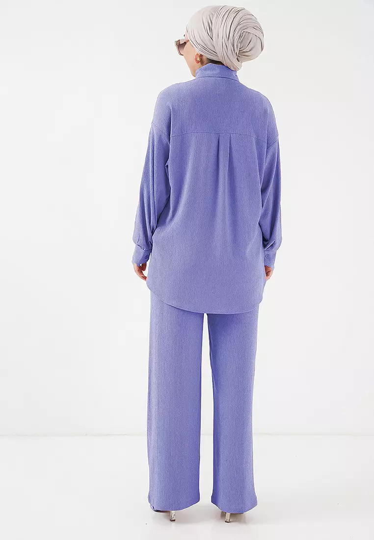 Modest Tunic Shirt & Trousers Set