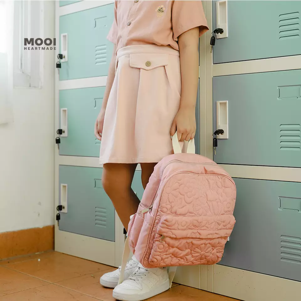Mooi Rok Celana Skort Anak Perempuan Kyra Skort Pants - Pink Blossom
